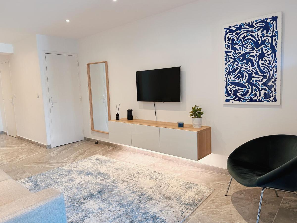 Studio Moderne Dans Le Golfe De Saint-Tropez Gassin Exteriör bild