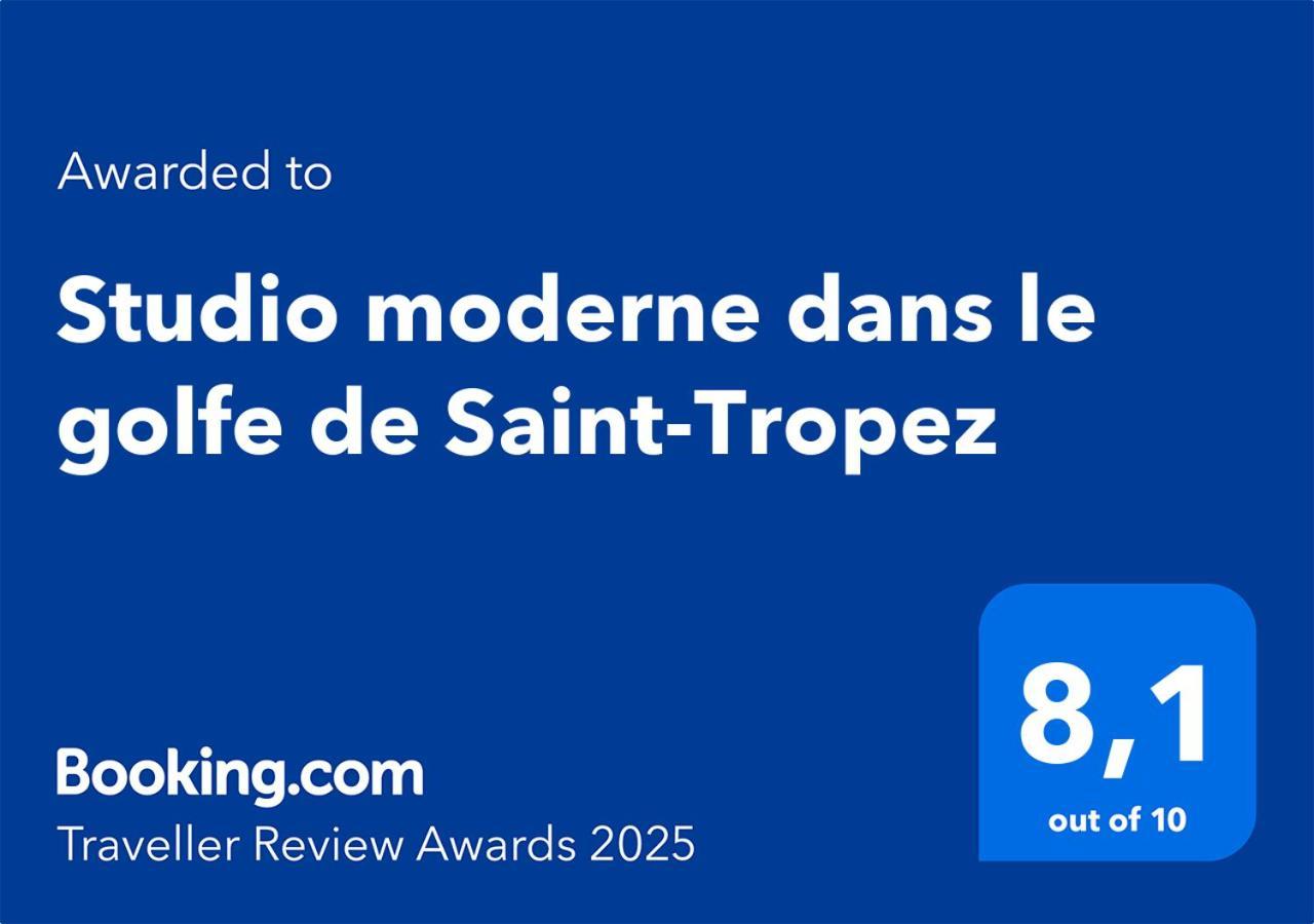 Studio Moderne Dans Le Golfe De Saint-Tropez Gassin Exteriör bild